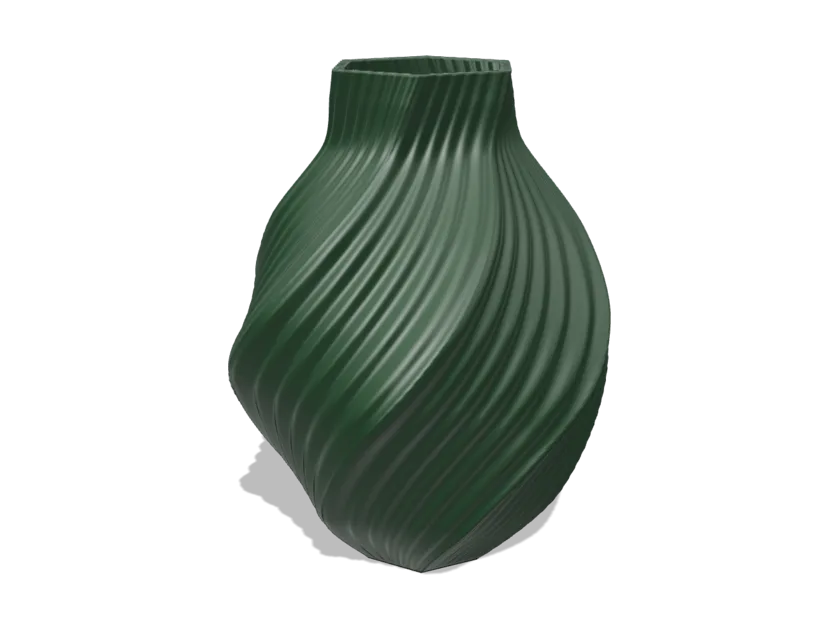 Vase, rendered